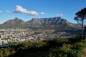 view to table mountain signal hill sunset sundowner